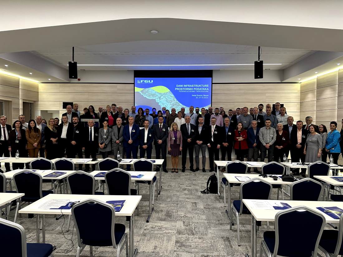 U NEUMU ODRŽANA KONFERENCIJA "4. DANI INFRASTRUKTURE PROSTORNIH PODATAKA FEDERACIJE BIH"