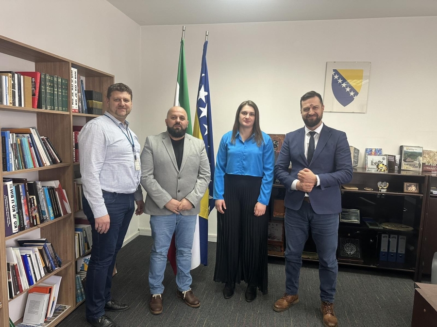 MINISTAR MUŠIJA ODRŽAO SASTANAK SA SVJETSKOM VICEPRVAKINJOM JASMINOM MERDIĆ