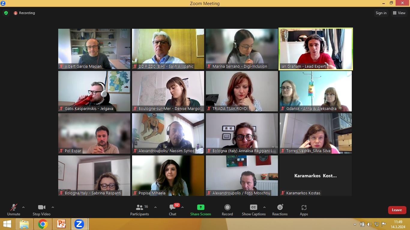 DIGI-INCLUSION sastanak savjetodavnog odbora