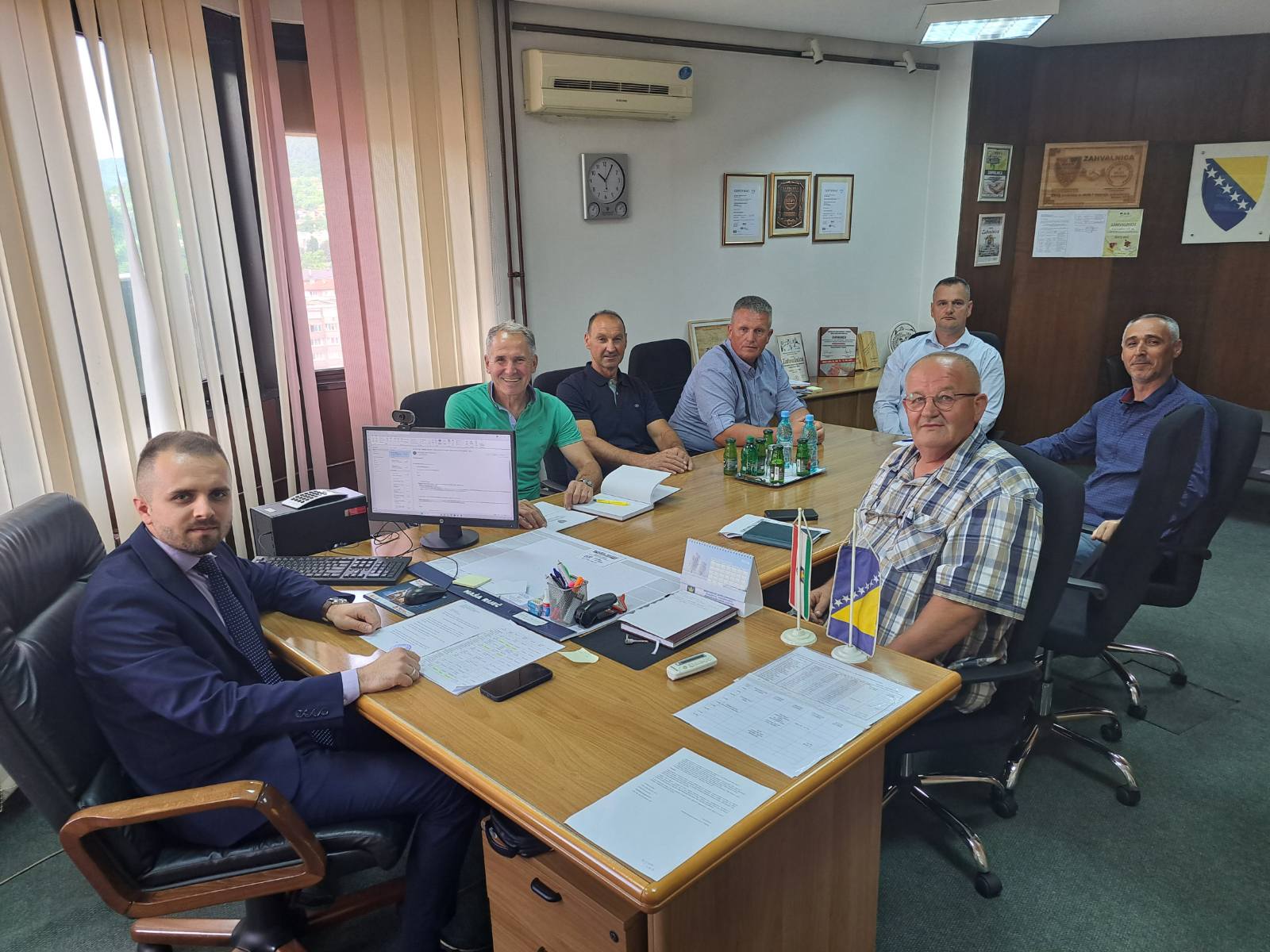 Ministar Jasmin Čajić ugostio predstavnike Saveza poljoprivrednih proizvođača "Biljna proizvodnja" ZDK-a