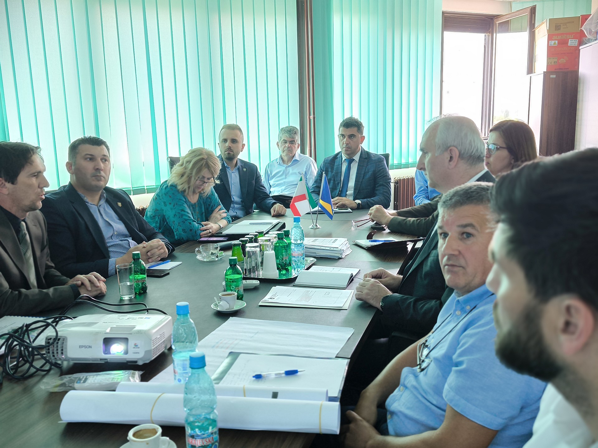 Ministar Šabani domaćin sastanka u sjedištu Vlade ZDK: Načelnici Huskić i Anđelić razgovarali o prevazilaženju spora oko izvorišta pitke vode