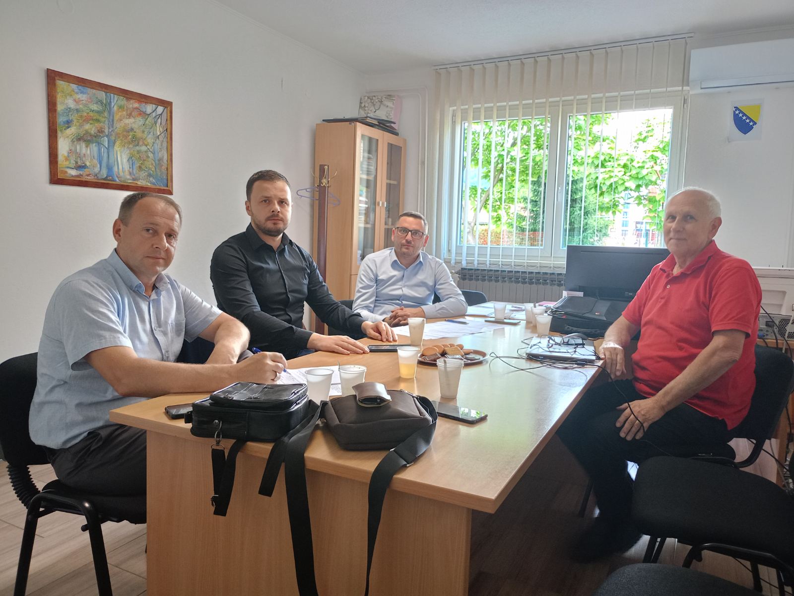 Ministar Šimunović u posjeti Centru za socijalni rad u Žepču