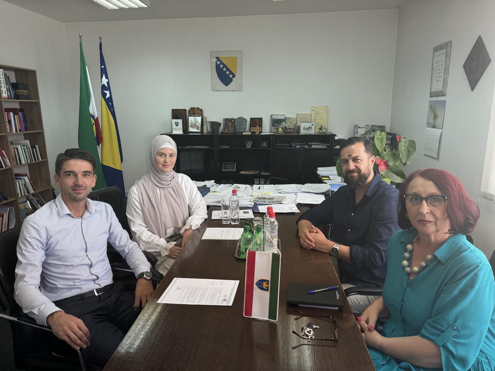 Ministar Mirza Mušija ugostio studenticu Merjem Mihaljević iz Visokog