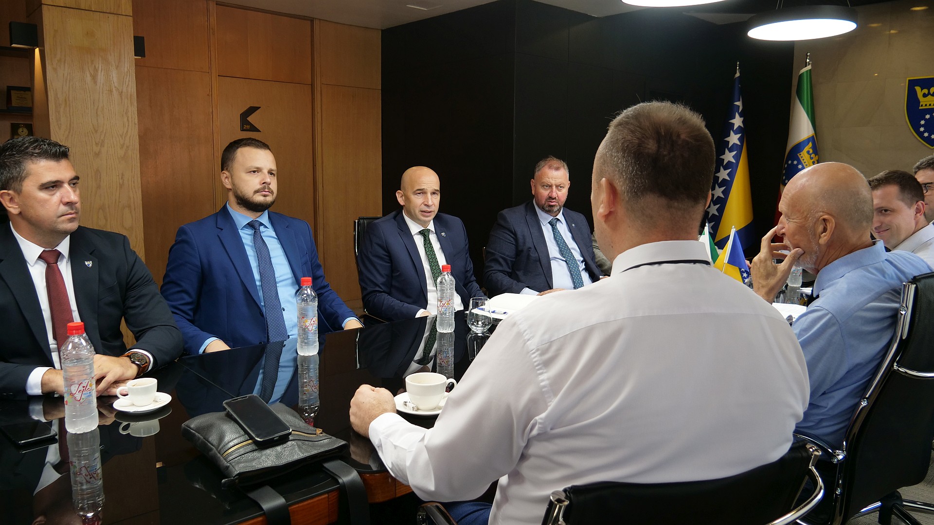 Premijer Nezir Pivić razgovarao s načelnikom Općine Olovo Đemalom Memagićem