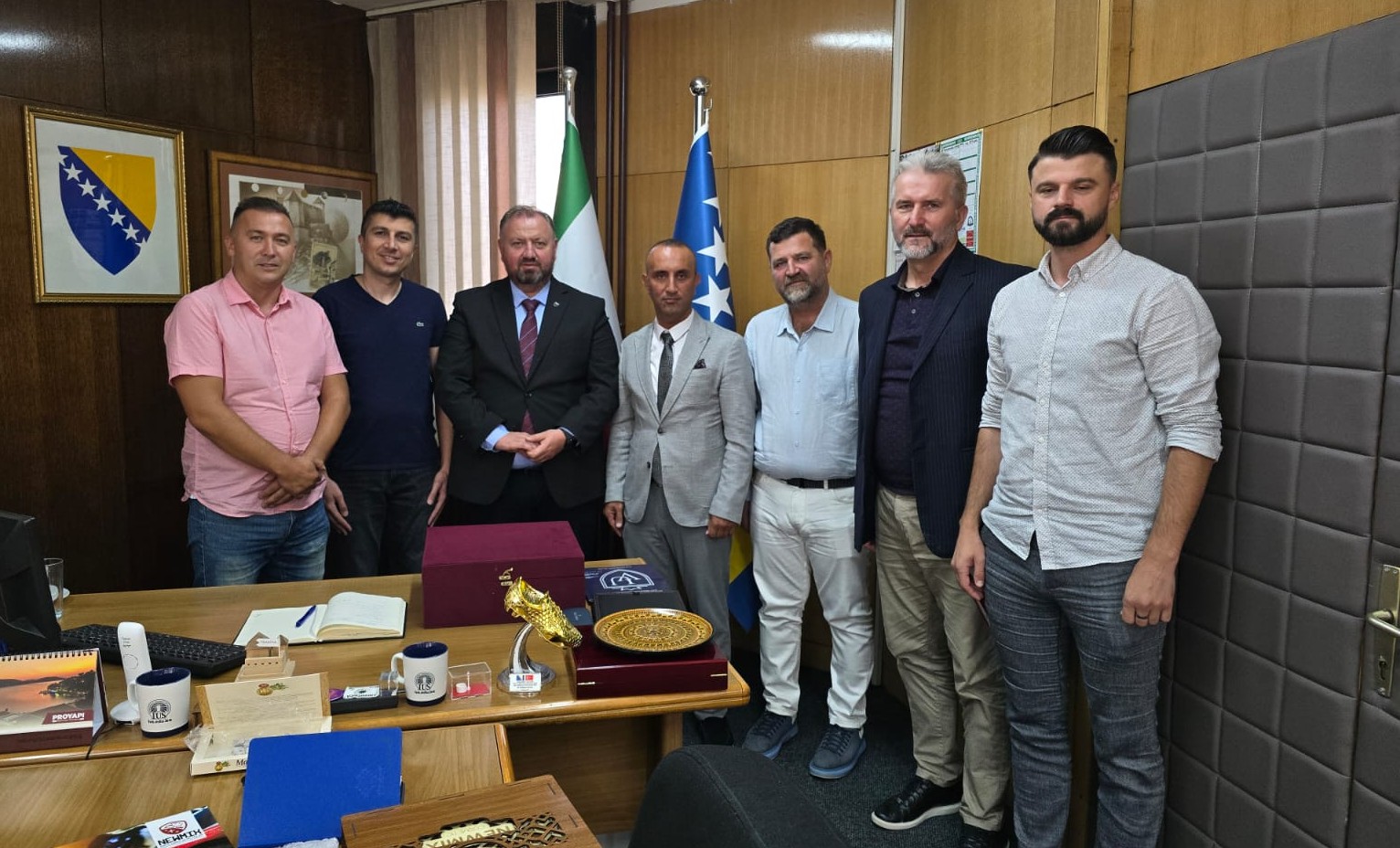 Ministar Šibonjić primio delegaciju privrednika iz turske provincije Nevšehir: Najavljeno učešće udruženja MÜSİAD na predstojećem sajmu ZEPS