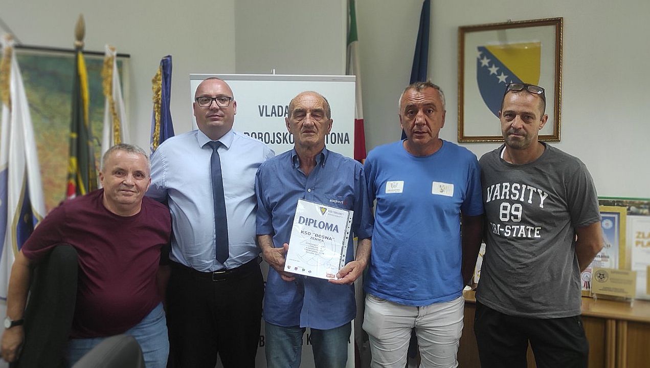 Ministar Adnan Sirovica poželio sreću i uspjeha ekipi KSO Bosna Zenica u Premijer ligi BiH