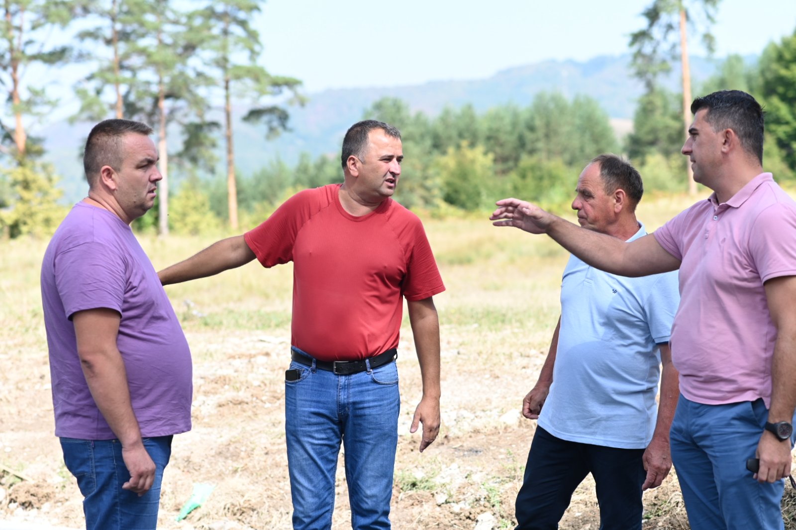 Ministar Adnan Šabani posjetio saniranu dionicu regionalnog puta kroz Arnaute