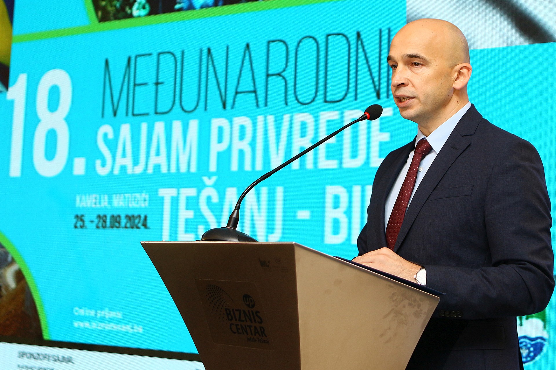 Premijer Pivić na otvaranju Sajma privrede Tešanj-BiH 2024: Naš cilj je jačanje privrede i ambijenta za ulaganje