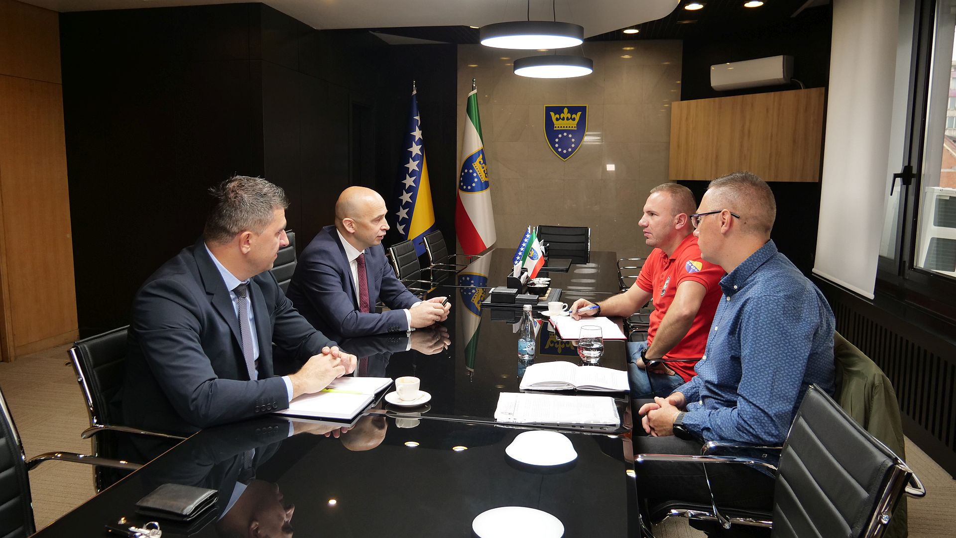 Premijer Pivić ugostio čelnike zeničkog GSS-a: Zenički spasioci će biti članovi USAR tima