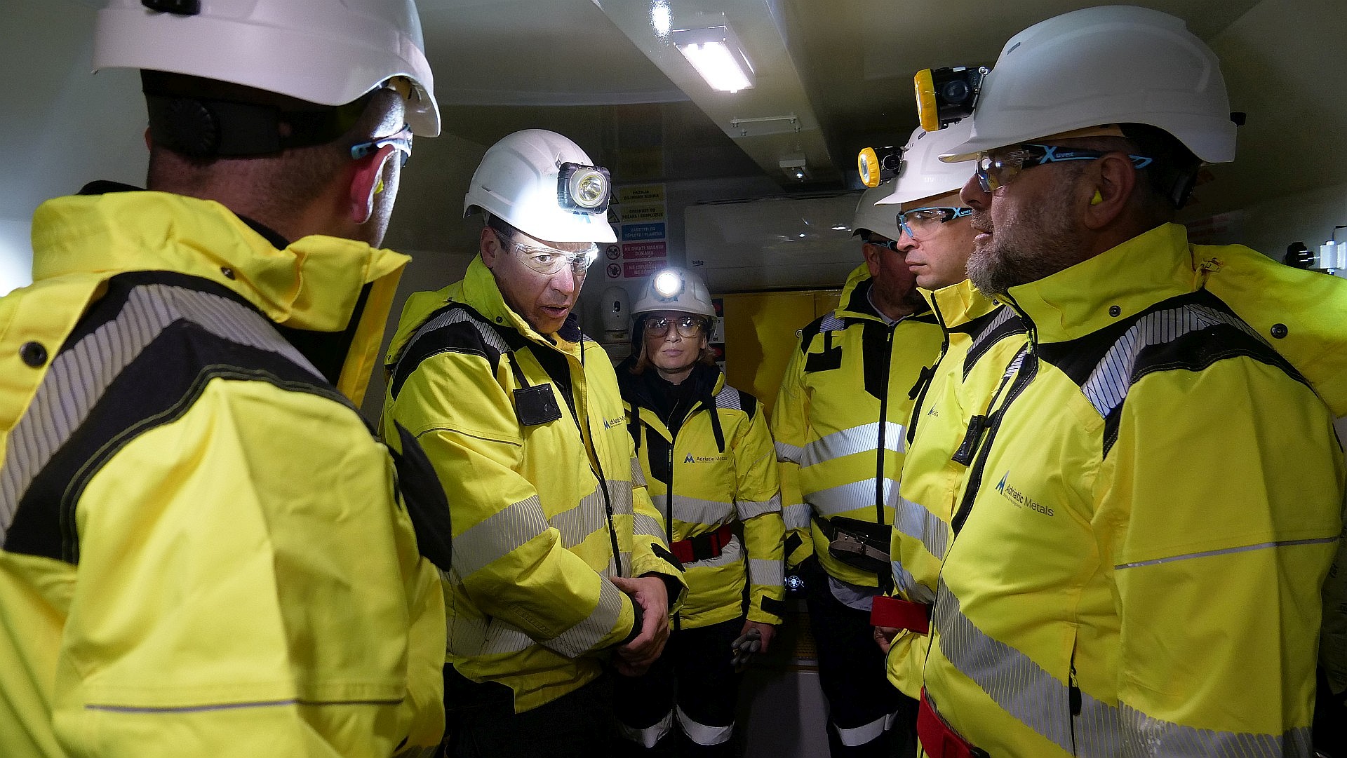 Premijer Pivić i ministri posjetili Rudnik olova, cinka, srebra i barita Rupice kod Vareša