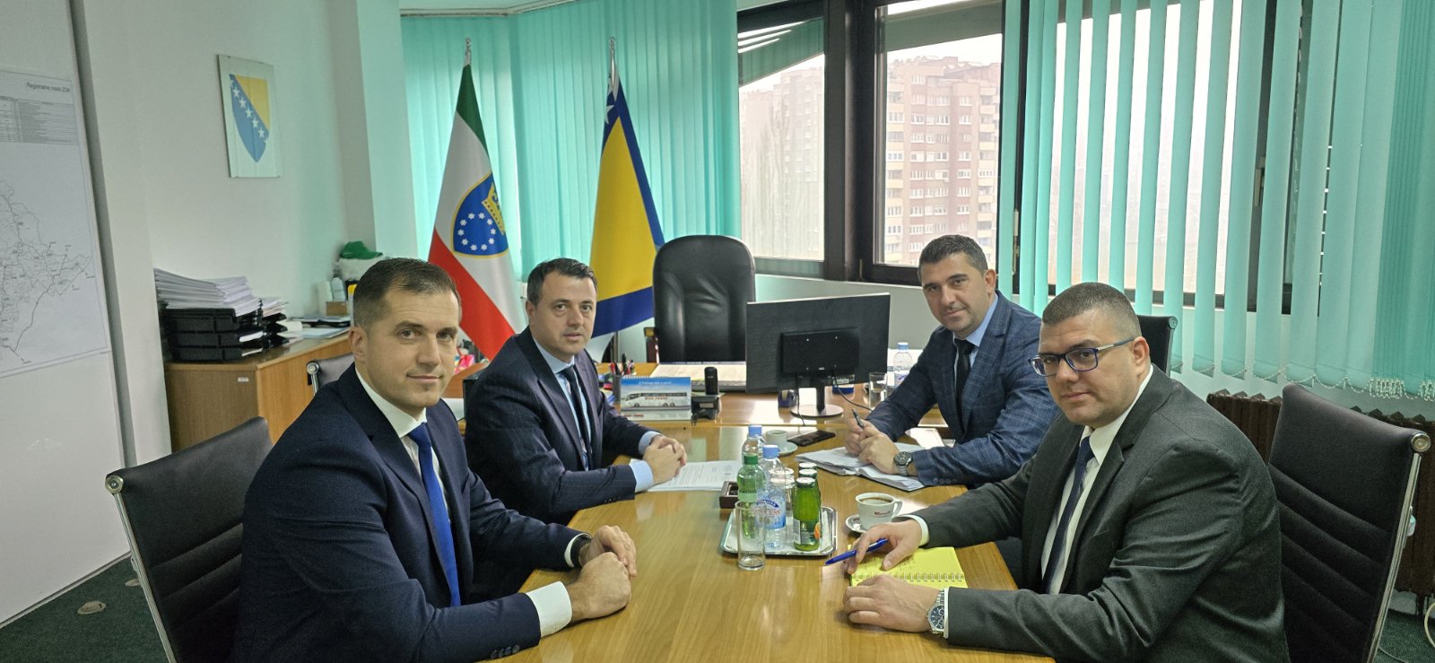 Ministri Šabani i Vračo o projektima razgovarali sa gradonačelnikom Visokog