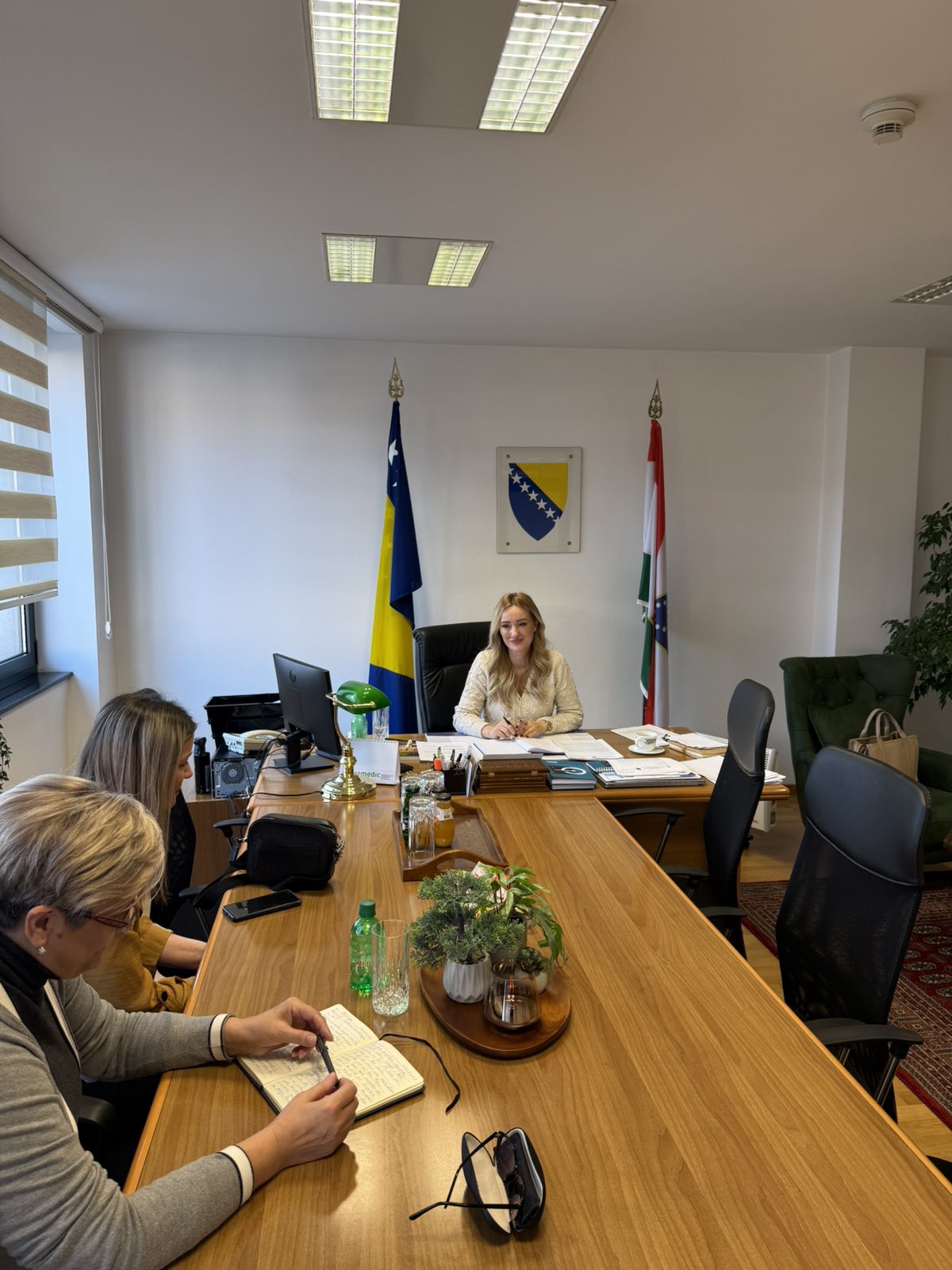 Ministrica Salčinović razgovarala sa predstavnicima  Udruženja oboljelih od multiple skleroze 