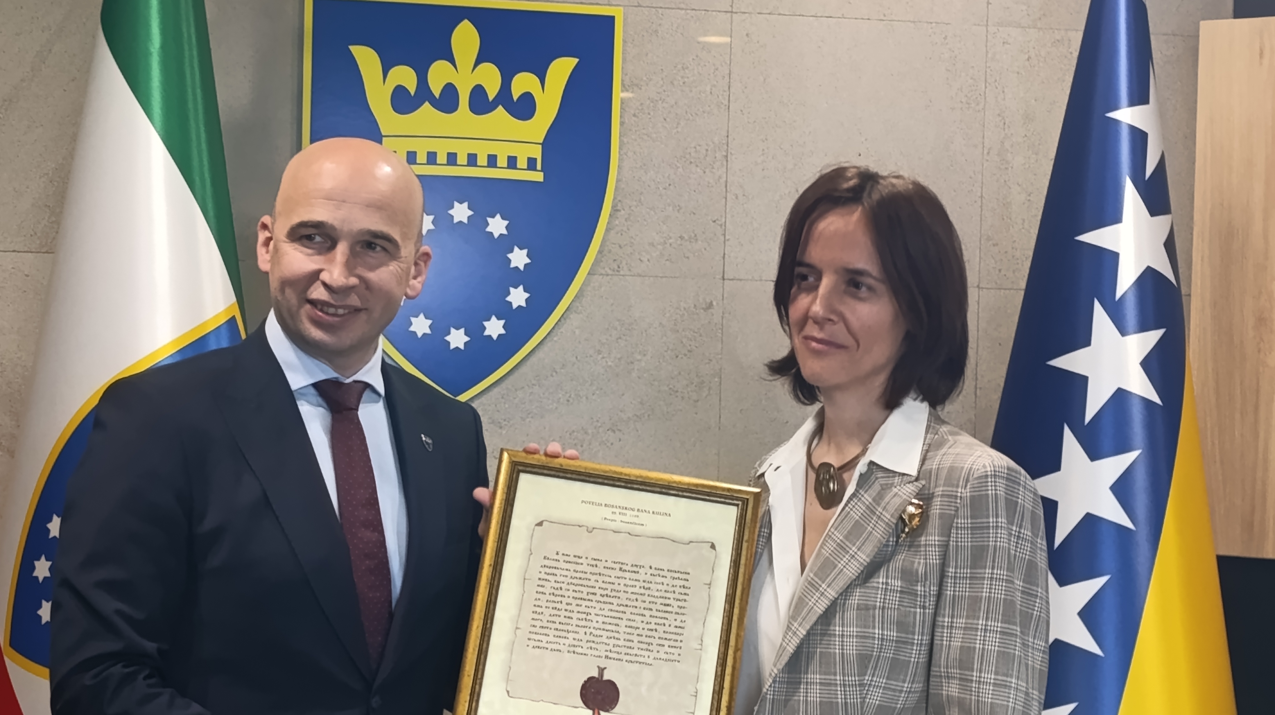 Ambasadorica Kraljevine Španije posjetila ZDK: Razgovarano o mogućnostima saradnje u oblasti ekonomije, kulture i obrazovanja
