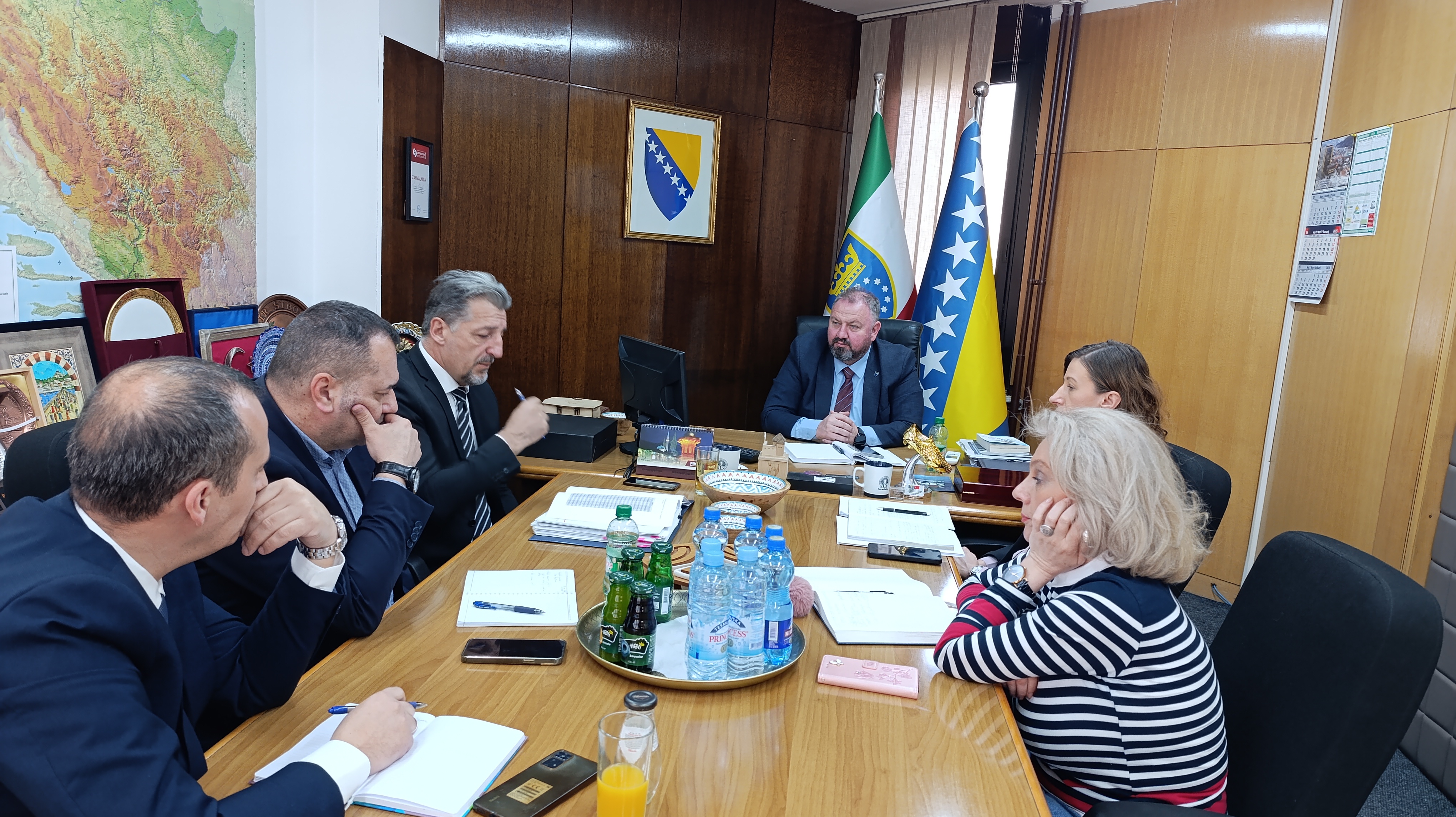 Sastanak ministra Šibonjića sa predstavnicima RMU Breza