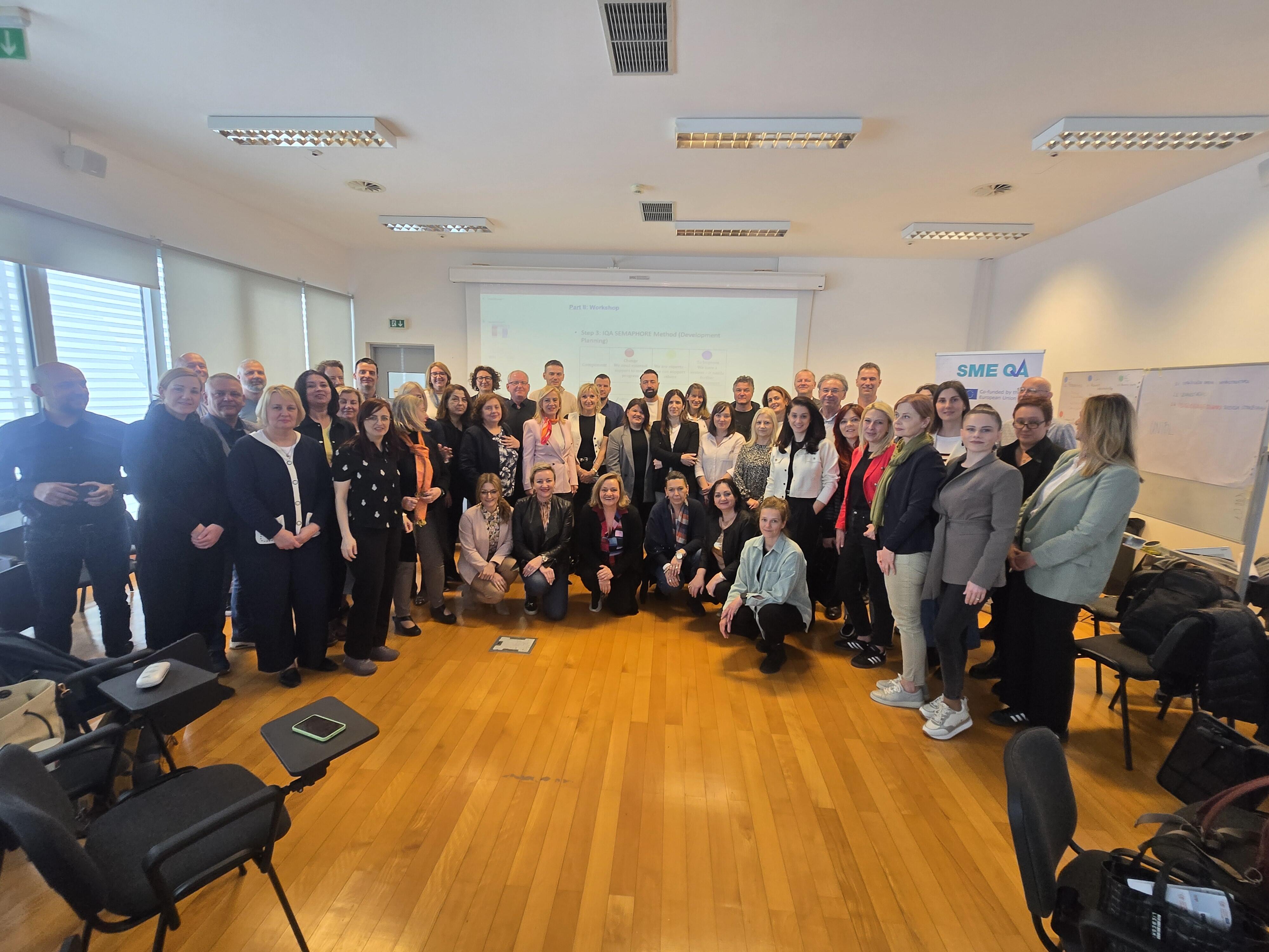 Održan drugi studijski posjet Splitu u okviru Erasmus+ projekta SMEQA na temu IQA