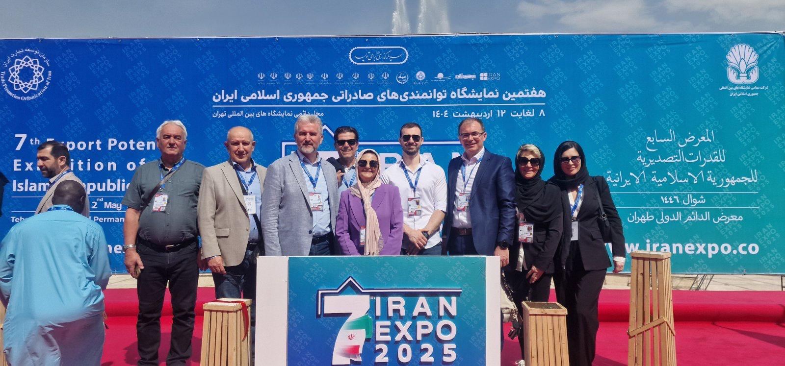 Privredna delegacija  ZDK posjetila sajam Iran Expo 2025