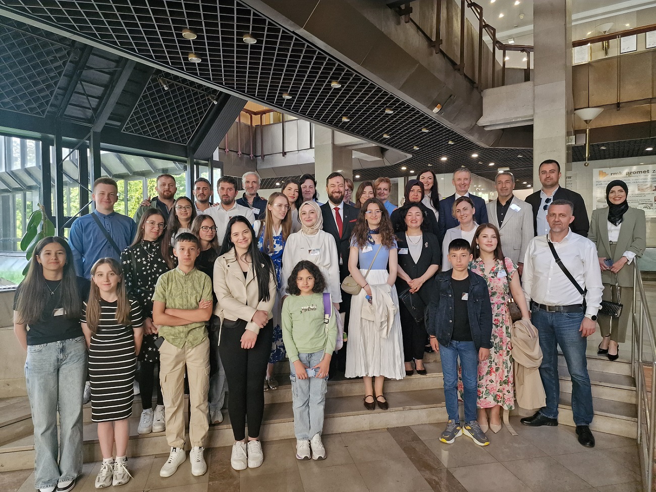 Prijem za djecu i nastavnike iz škole u Istanbulu