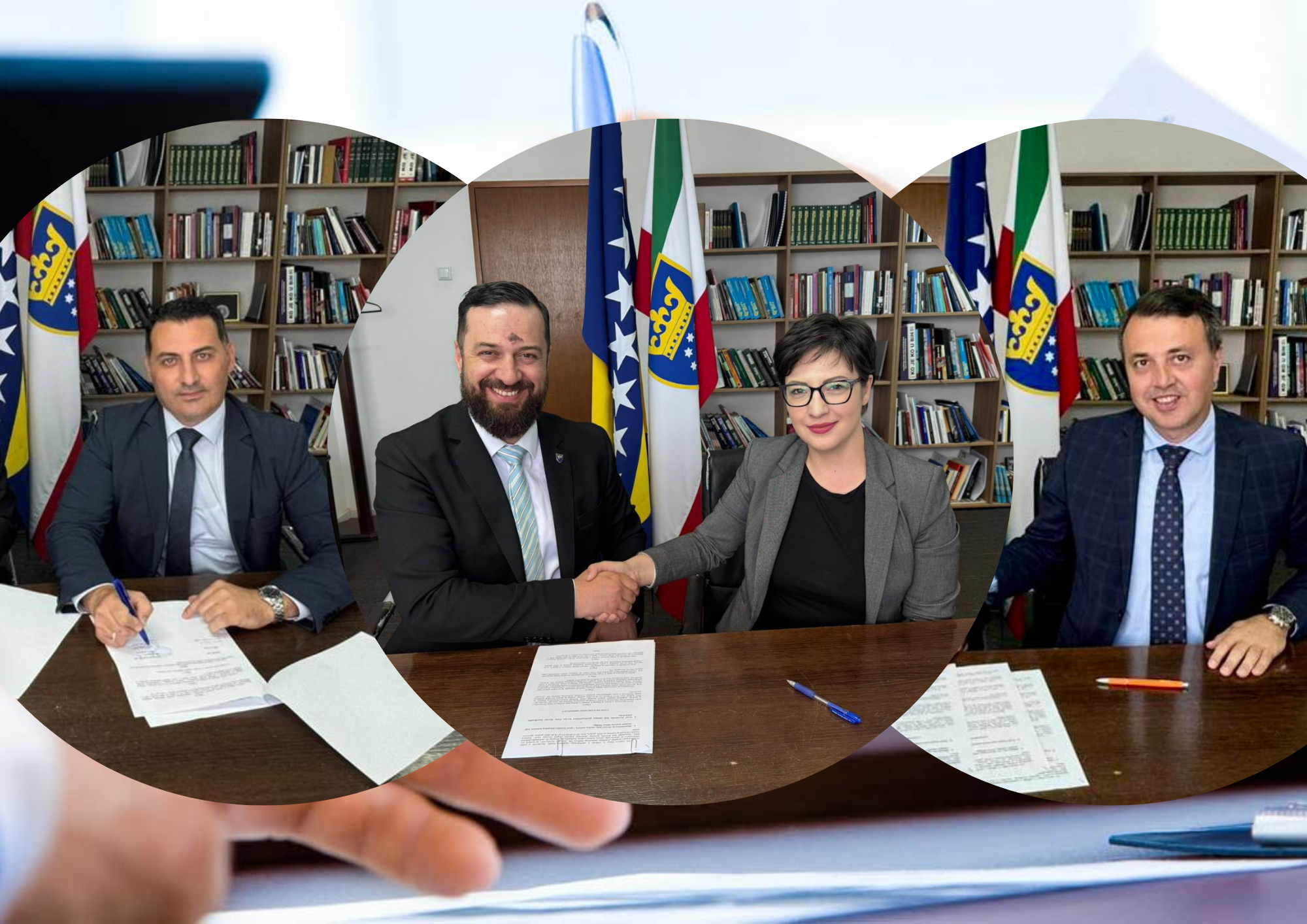 Potpisani ugovori o finansiranju kapitalnih projekata u Zavidovićima, Visokom i Kaknju