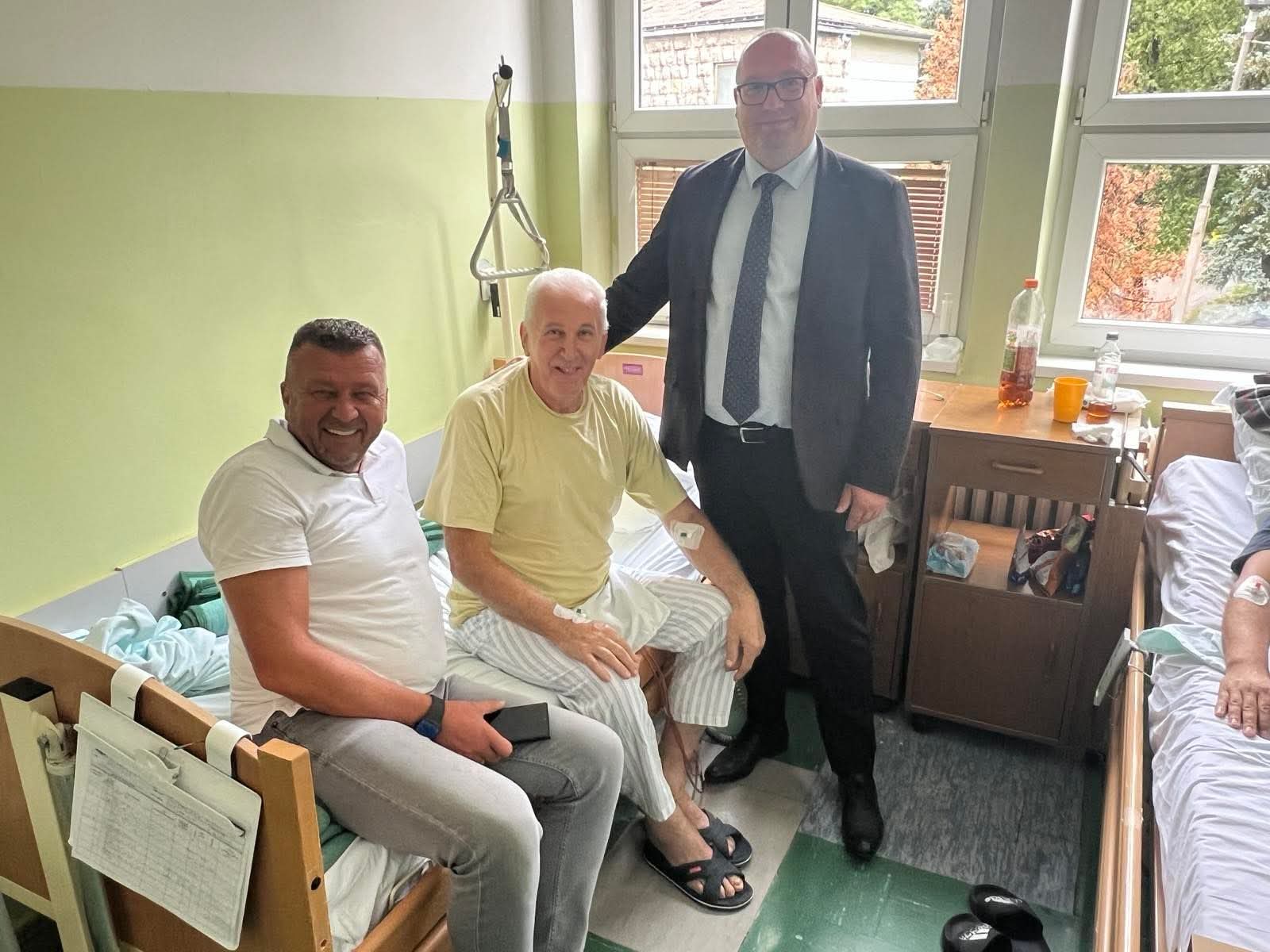 Ministar za boračka pitanja ZDK posjetio dobitnika „Zlatnog ljiljana“ Fehima Muratovića