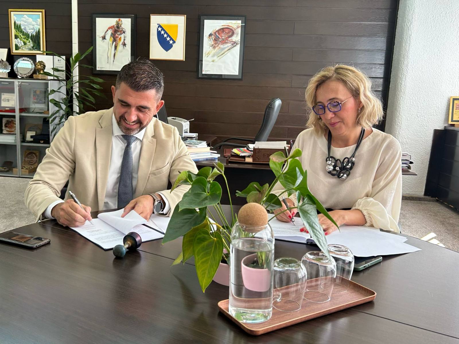 Ministar Adnan Šabani potpisao sporazum vrijedan 8 miliona eura za unapređenje kvalitete zraka u ZDK