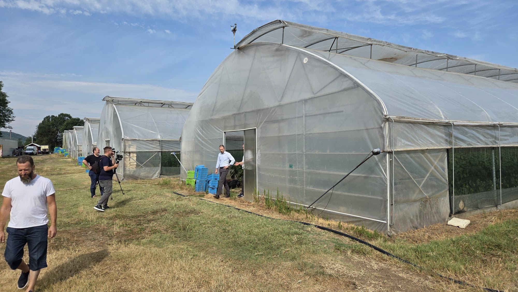 Ministar Čajić posjetio poljoprivredne proizvođače u općini Tešanj