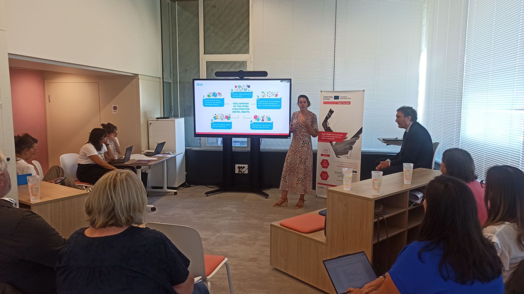 Prva ”DiginWeek” i sastanak partnera projekta Digin Europe održani u Bordou (Francuska)