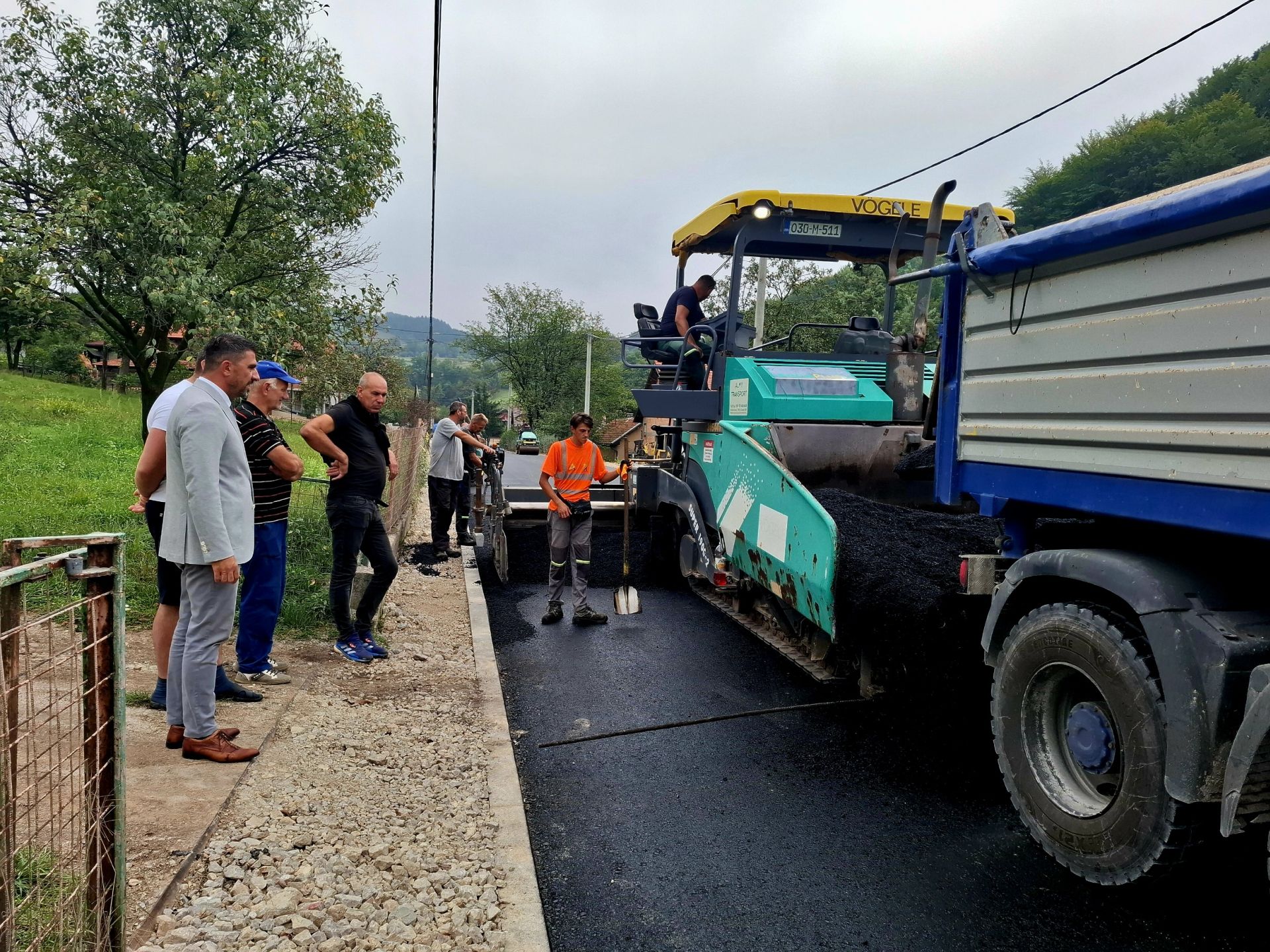 Ministar Adnan Šabani obišao radove: Cesta Čajdraš – Ovnak od velikog značaja za Zenicu i ZDK