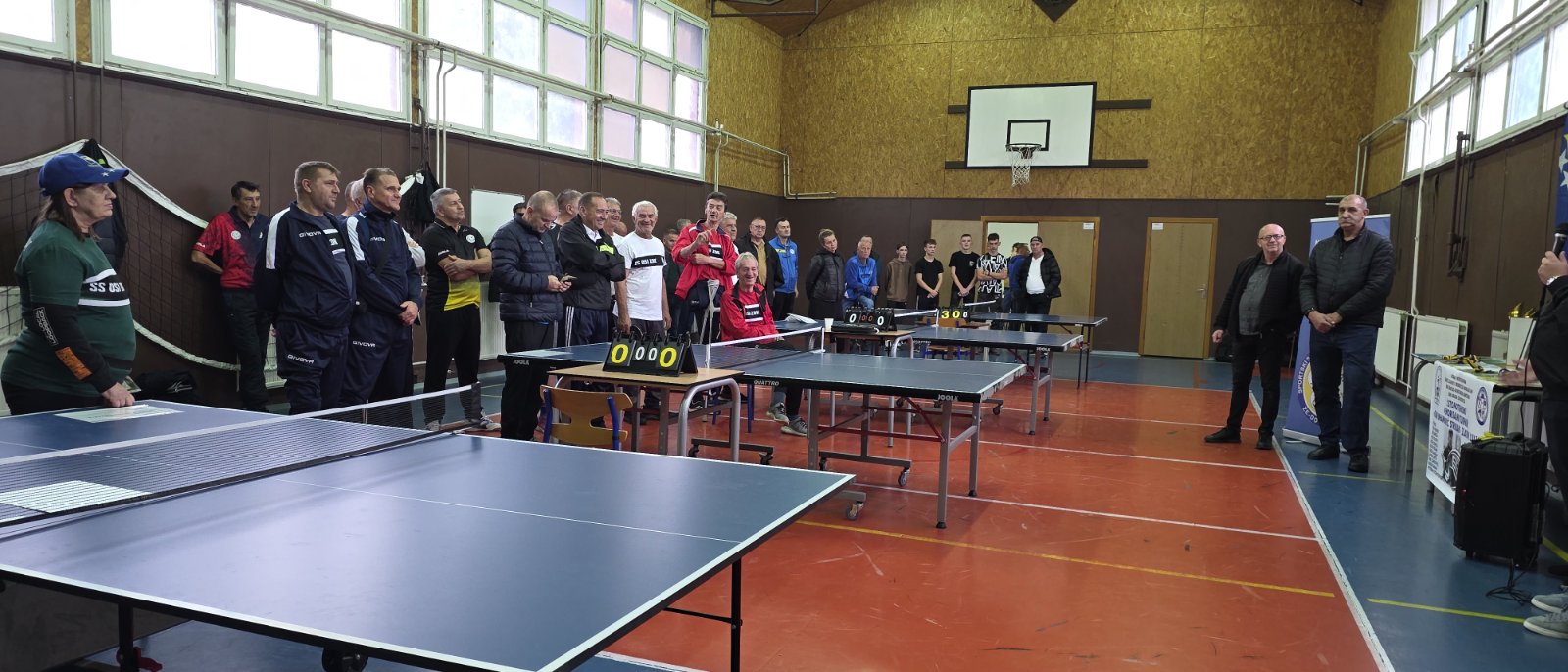 Ministar Sirovica otvorio 24. kantonalno prvenstvo u stonom tenisu SS OSI ZDK i 1. memorijalni turnir "Edin Imamović – Strikan“