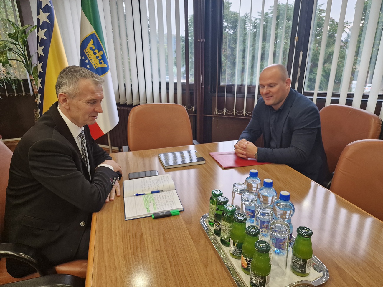 Šahovski klub „NAPREDAK“ Zenica kod predsjedavajućeg Skupštine Zeničko-dobojskog kantona