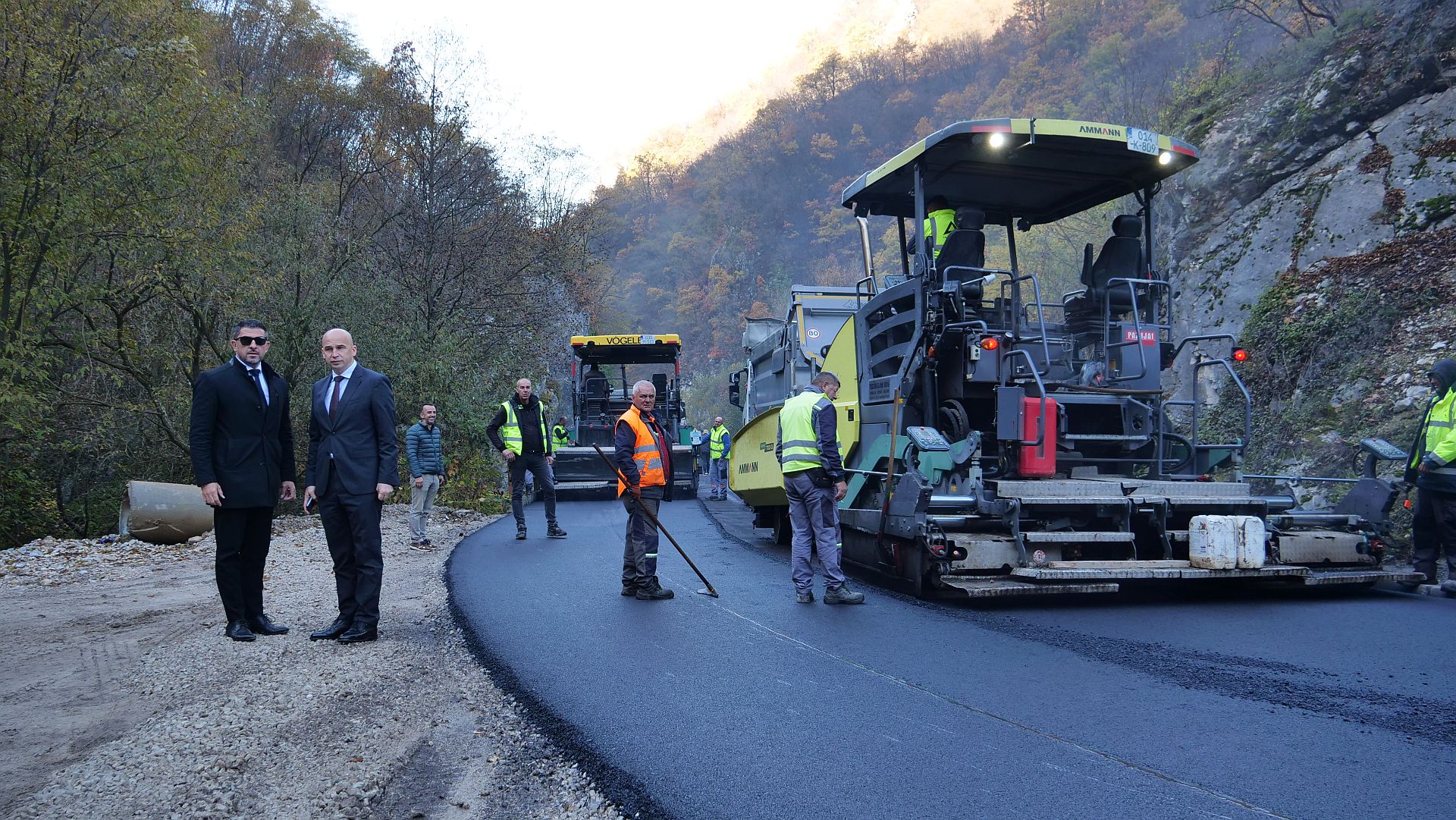 Završni radovi na dionici regionalne ceste Zenica – Babino: Vlada ZDK za rekonstrukciju puteva u Babinskom slivu ove godine izdvojila 1,5 miliona KM