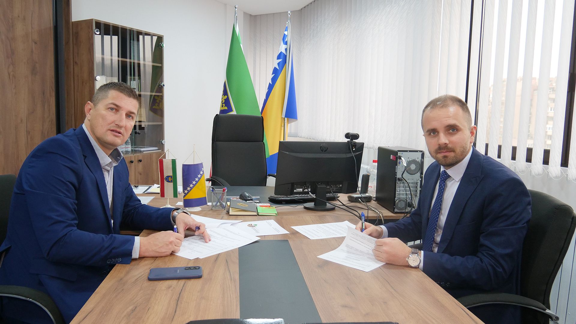 Ministar Jasmin Čajić i direktor Federalnog zavoda za agropedologiju Dženan Vukotić potpisali sporazum o saradnji: U pripremi nova karta upotrebne vrijednosti zemljišta