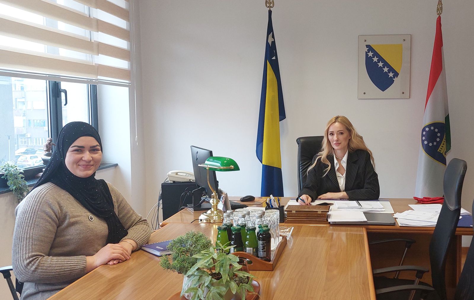 Ministrica Salčinović o jačanju saradnje s Udruženjem studenata medicine BoHeMSA