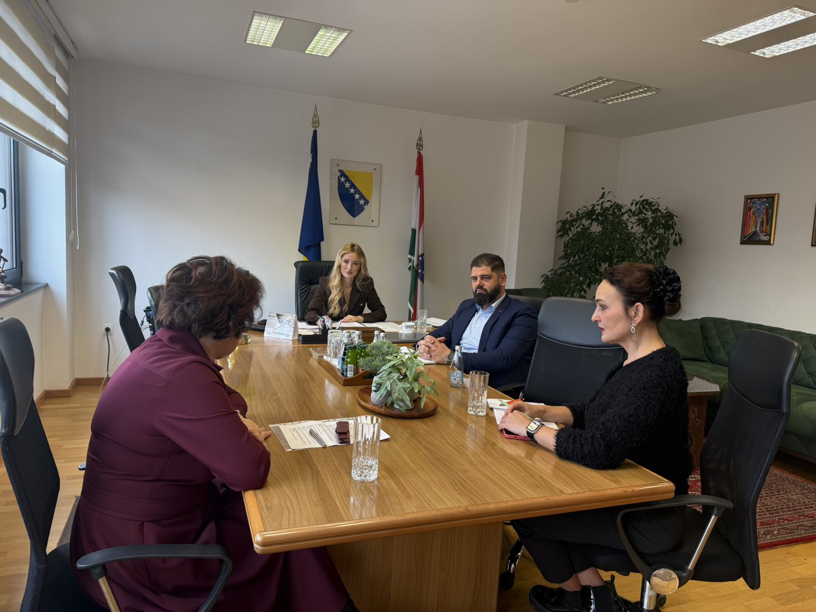 Dogovorena saradnja na organizaciji okruglog stola za unapređenje zakonskih rješenja u zdravstvu 