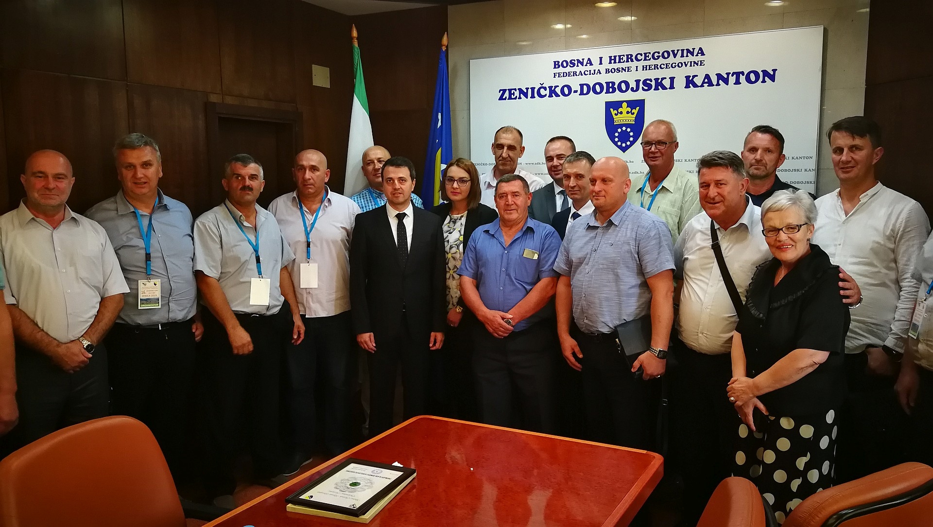 U VLADI ZDK UPRILIČEN PRIJEM ZA SAVEZ RVI FBIH I OO 16. SPORTSKIH IGARA RVI FBIH