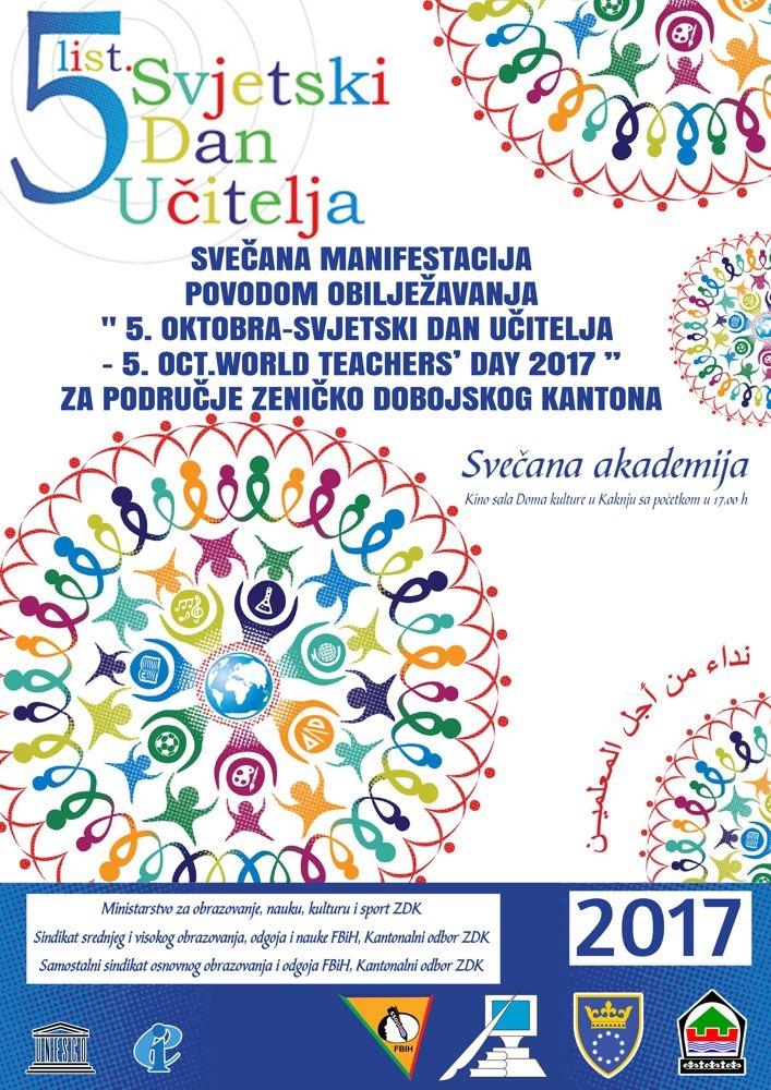 5. OKTOBAR-SVJETSKI DAN UČITELJA