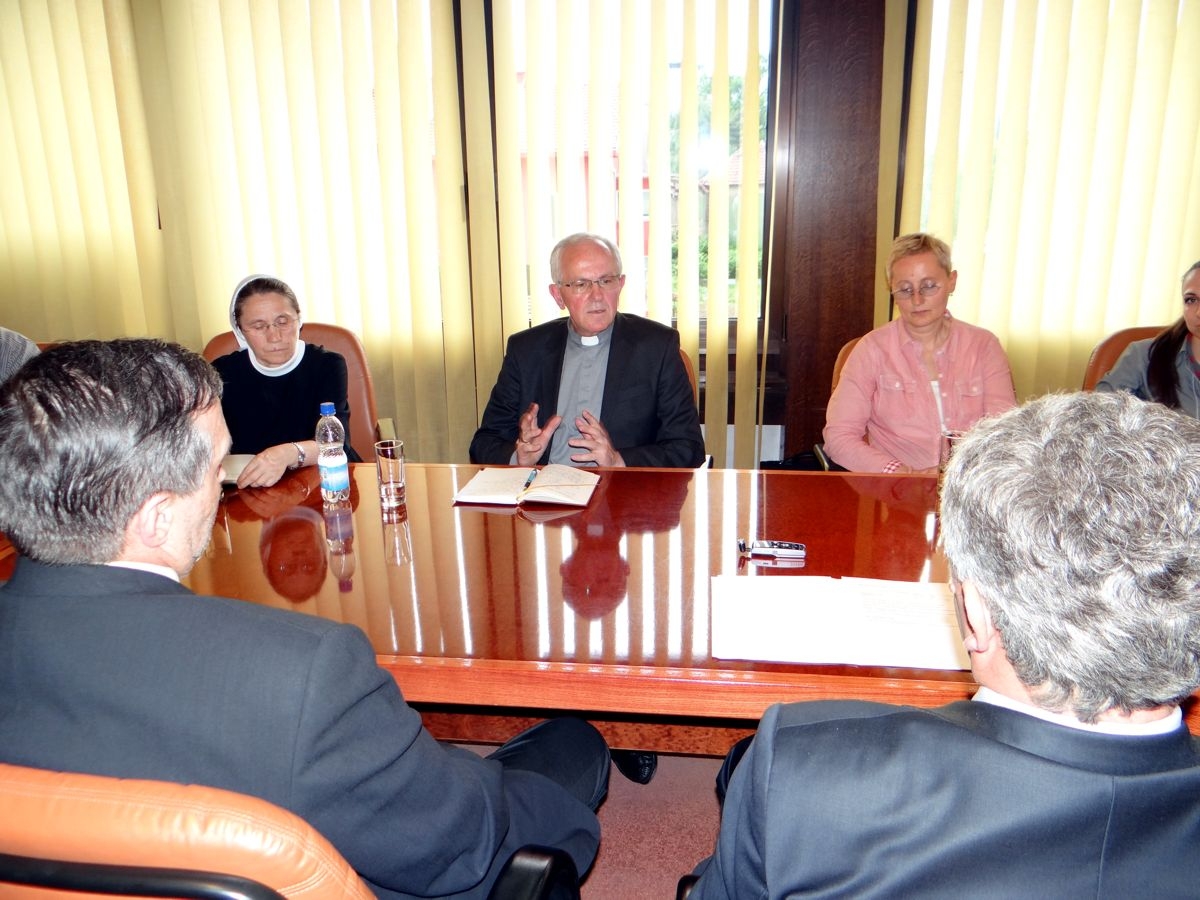 Monsinjor Pero Sudar u posjeti ZDK