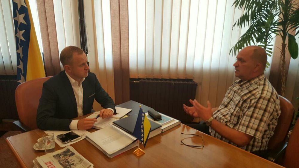 PREDSJEDAVAJUĆI SKUPŠTINE RAZGOVARAO SA PREDSJEDNIKOM LJEKARSKE KOMORE FEDERACIJE BOSNE I HERCEGOVINE