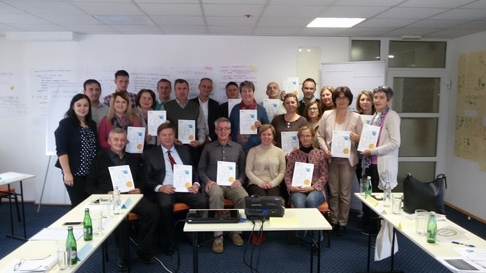 USPJEŠNO OKONČANA OSNOVNA ANDRAGOŠKA OBUKA  20 NASTAVNIKA KOJI RADE U ŠKOLAMA SREDNJEG STRUČNOG OBRAZOVANJA U ZENIČKO-DOBOJSKOM KANTONU