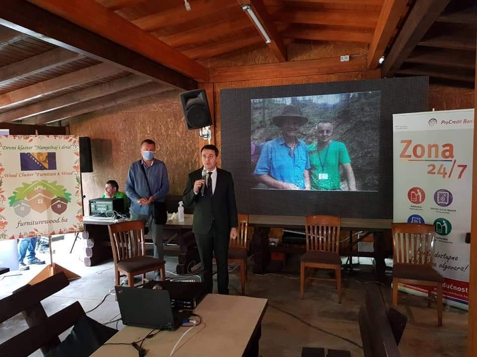GANIĆ: ZDK PODRŽAVA RAZVOJ DRVOPRERADE I TURIZMA