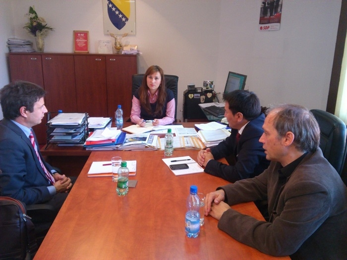 Predstavnici OSCE-a u Ministarstvu pravosuđa i uprave ZDK