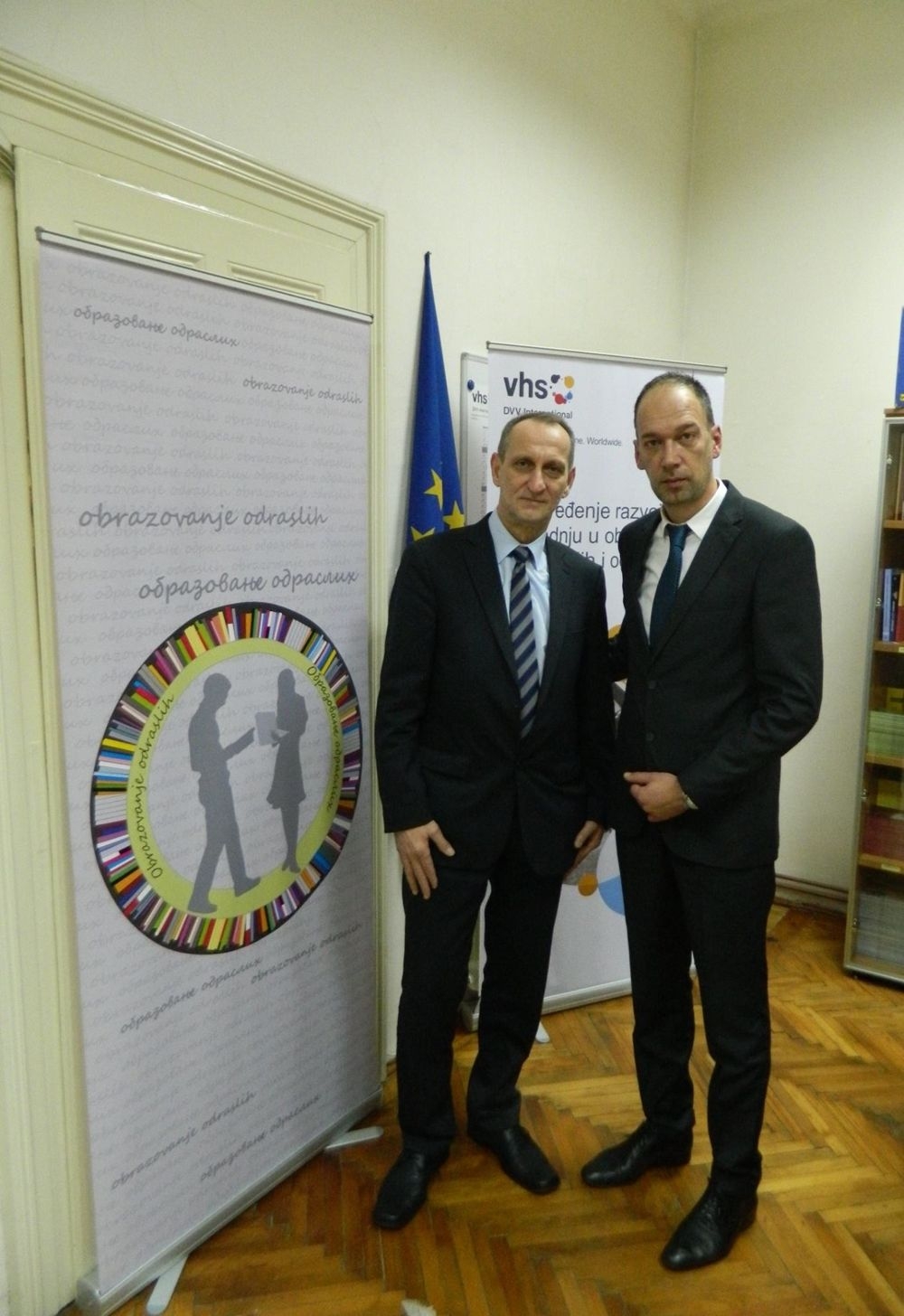 RADNA POSJETA PREDSTAVNIKA OBRAZOVNIH VLASTI ZENIČKO-DOBOJSKOG KANTONA UREDU DVV INTERNATIONAL U BOSNI I HERCEGOVINI