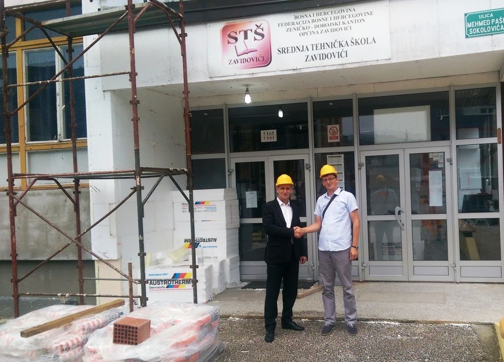 REKONSTRUKCIJA SREDNJE TEHNIČKE ŠKOLE POSLIJE 45 GODINA I POTPUNA IMPLEMENTACIJA MJERA ENERGETSKE EFIKASNOSTI NA OBJEKTIMA PRVE OSNOVNE ŠKOLE U ZAVIDOVIĆIMA