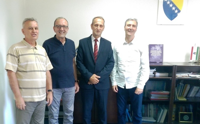 RADNA POSJETA PREDSTAVNIKA UNIVERZITETA U ZENICI MINISTARSTVU ZA OBRAZOVANJE, NAUKU, KULTURU I SPORT