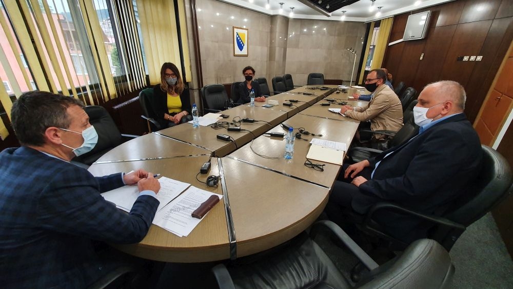 RADNI SASTANAK PREDSJEDAVAJUĆEG SKUPŠTINE SA PREDSTAVNICIMA USAID-ovog PROJEKTA „PRO-Budućnost“