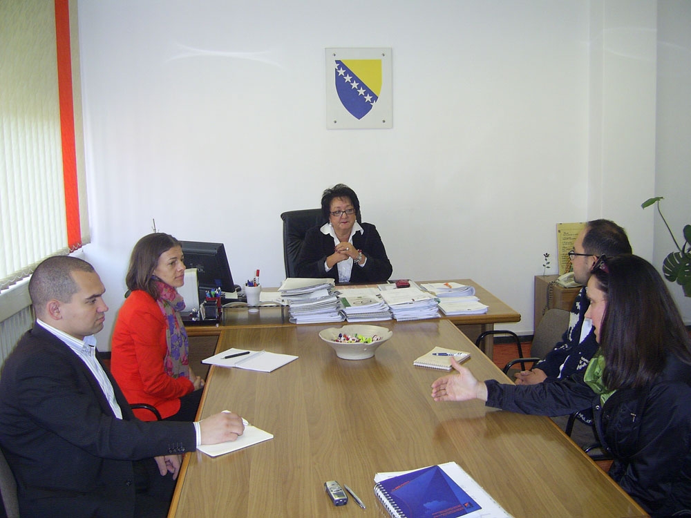 posjeta ZDK započela susretom sa ministricom zdravstva Senkom Balorda