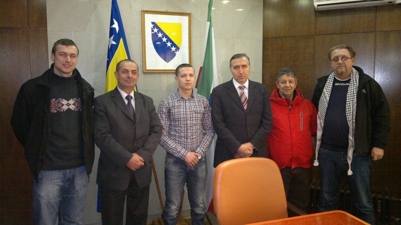 Svjetski karate prvak Osman Građan kod premijera Zeničko-dobojskog kantona