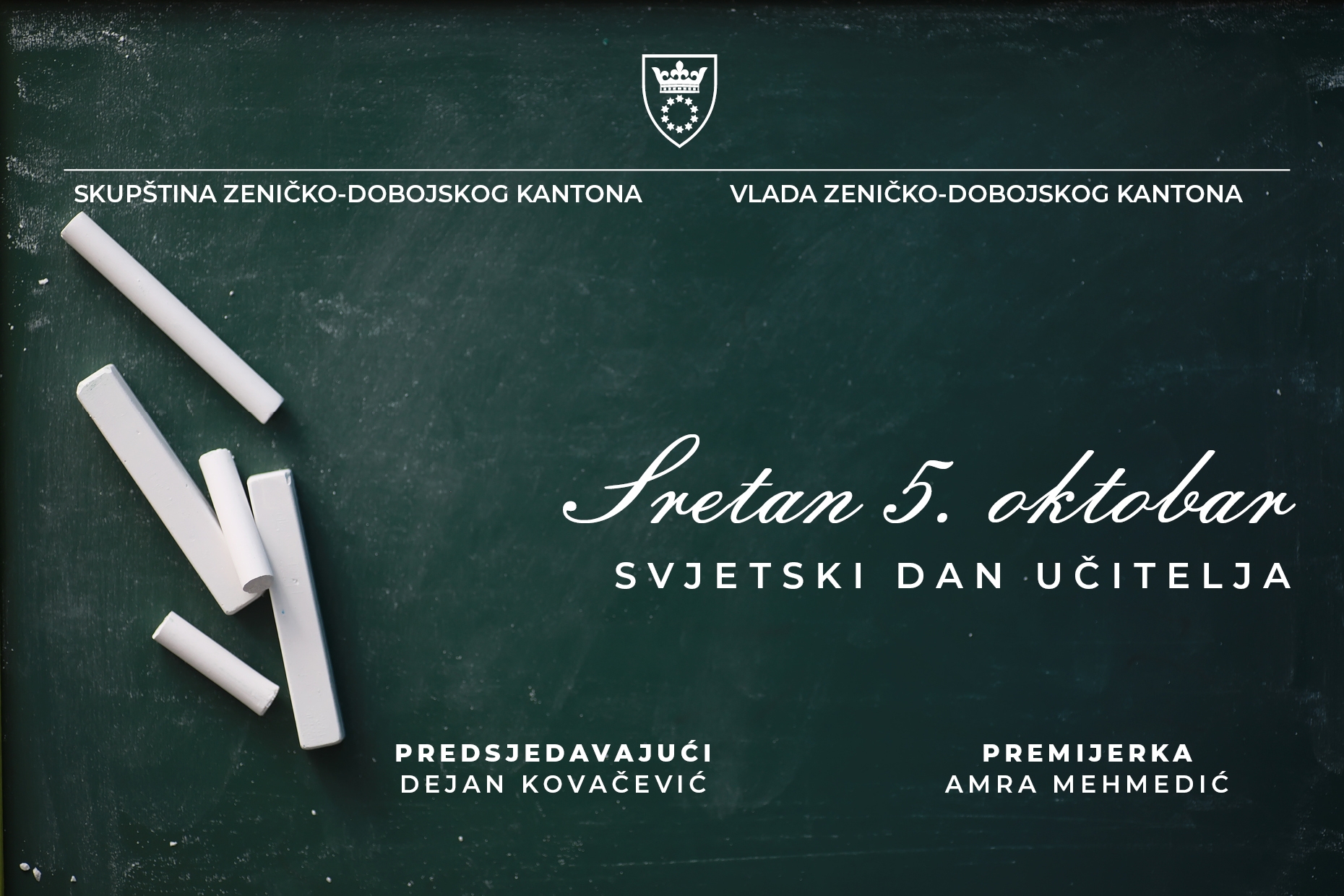 ČESTITKA PREDSJEDAVAJUĆEG KOVAČEVIĆA I PREMIJERKE MEHMEDIĆ ZA SVJETSKI DAN UČITELJA
