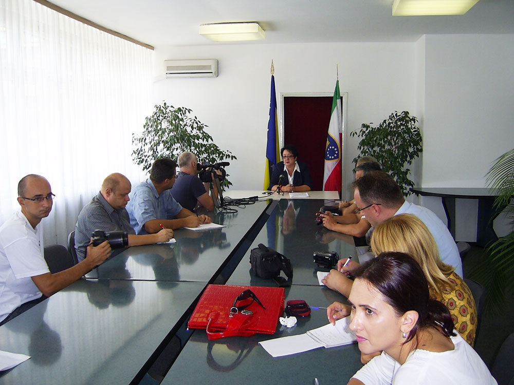 sa pres konferencije u Ministarstvu zdravstva ZDK