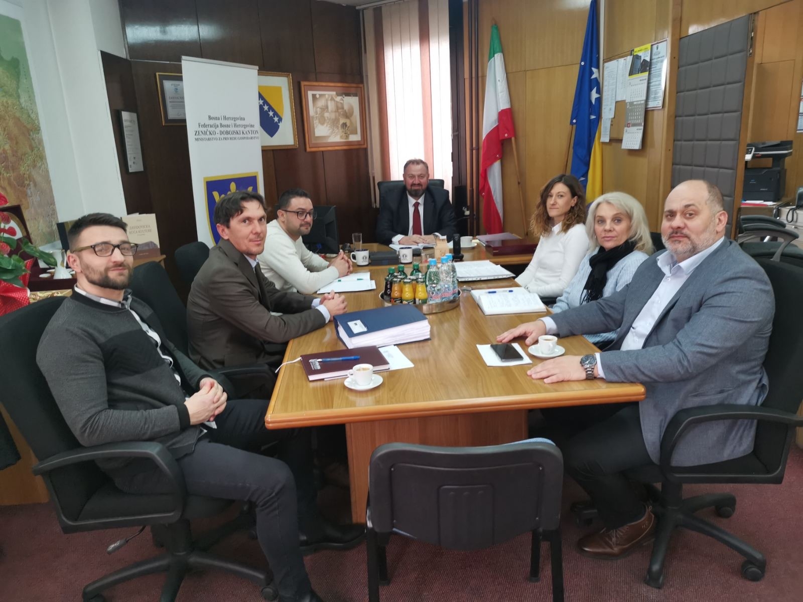 NAČELNIK OPĆINE USORA POSJETIO MINISTARSTVO ZA PRIVREDU ZDK