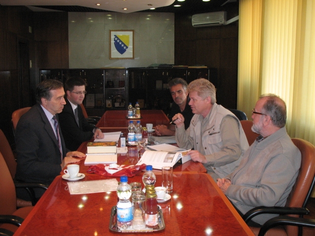 Premijer Plevljak razgovarao sa Semirom Osmanagićem o daljnjem projektu istraživanja piramida u Visokom